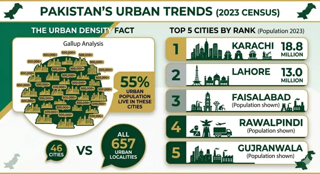 How Many Cities Are in Pakistan 4
