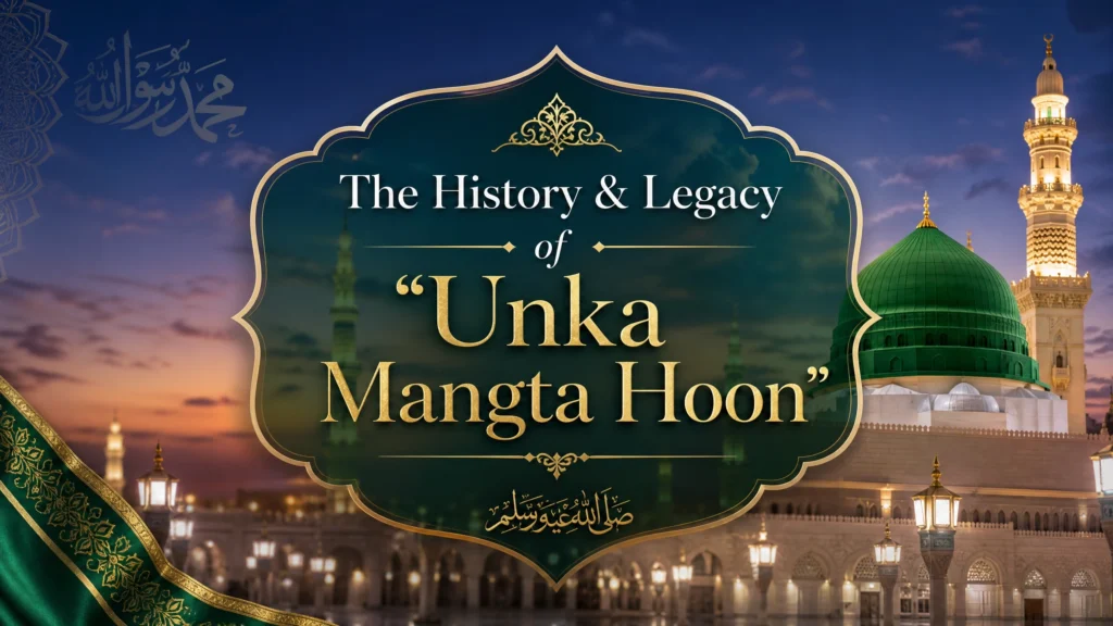 Unka Mangta Hu Jo Mangta Nahi Hone Dete Naat Lyrics